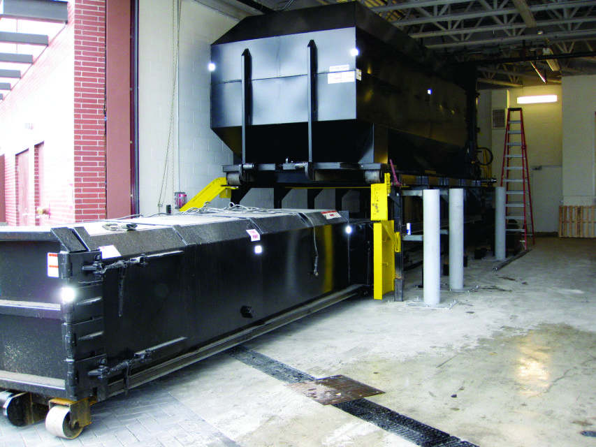 AtSource Recycling stacking compactor
